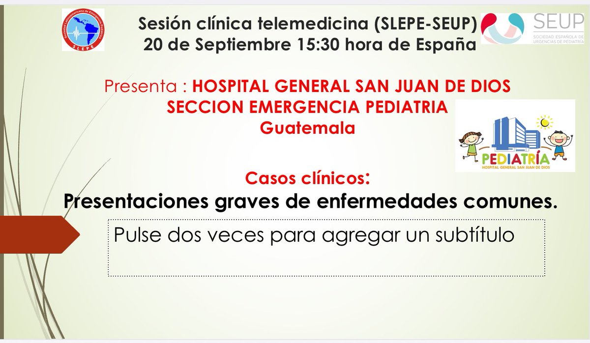 Reanudamos  las sesiones …..gracias a los compañeros de Guatemala