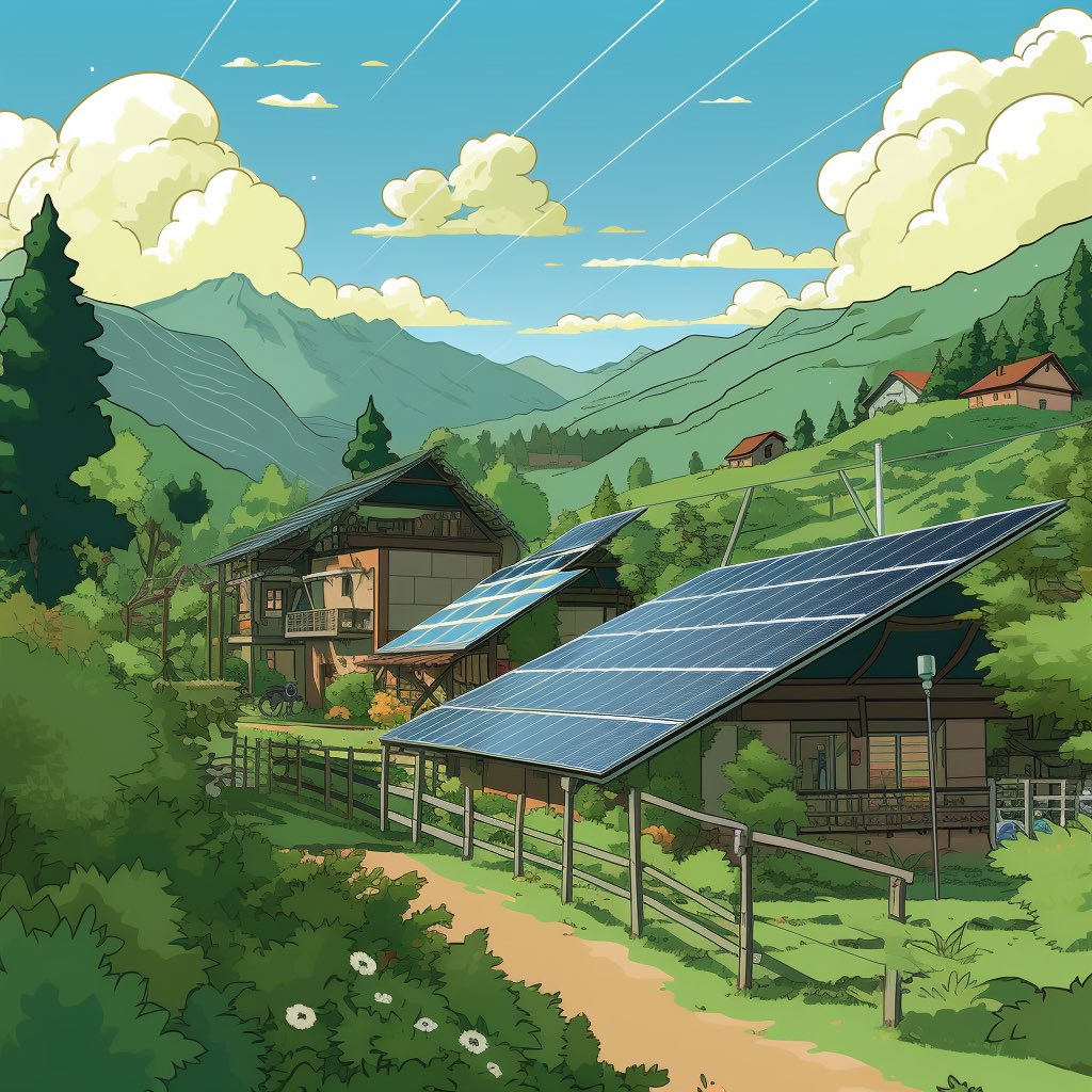 We can build a beautiful world 🌎

#solarpunk #worldbuilding