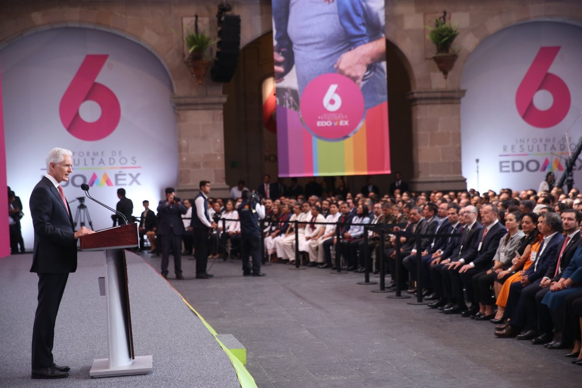Durante la administración, duplicamos la capacidad del sistema de transporte masivo para mejorar la calidad de vida de las familias mexiquenses. #6toInformeEdoméx