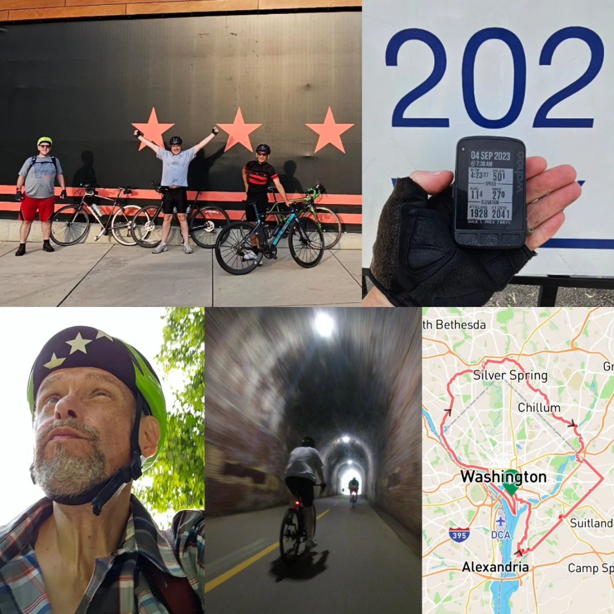Chris_Roell's tweet photo. The Big 50! That is, the Big 50-mile Half-Century special edition #LaborDay #urbanadventureride! We rode the Big 202 Loop around DC!
#bikedc #dcbike #bikedcloop #dcloop #uabicycleride #washingtondc #dcflag #bicycleride https://t.co/UunLa6CROu