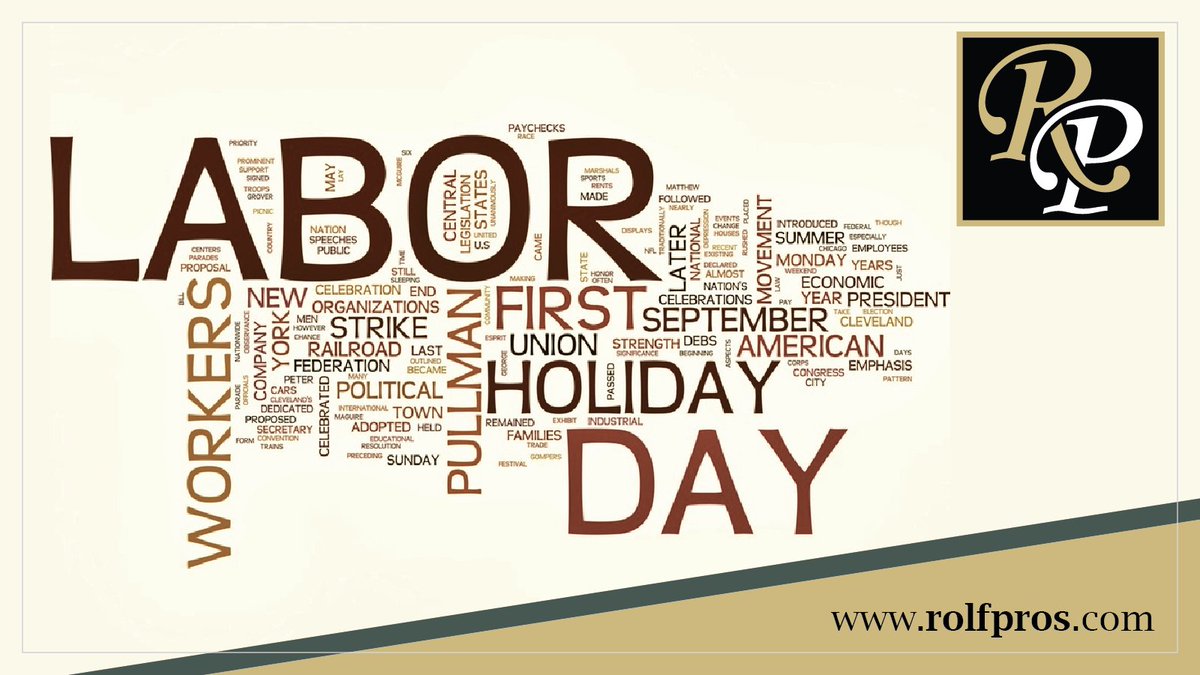 rolfpros's tweet photo. Labor Day provides us an opportunity for us to reflect on and honor our hopes and plans for the future. Take this moment to find joy in making a living by doing what you love to do. Thank you, my clients, for making my job great. Happy Labor Day. #LaborDay https://t.co/vSqCyIu6WB