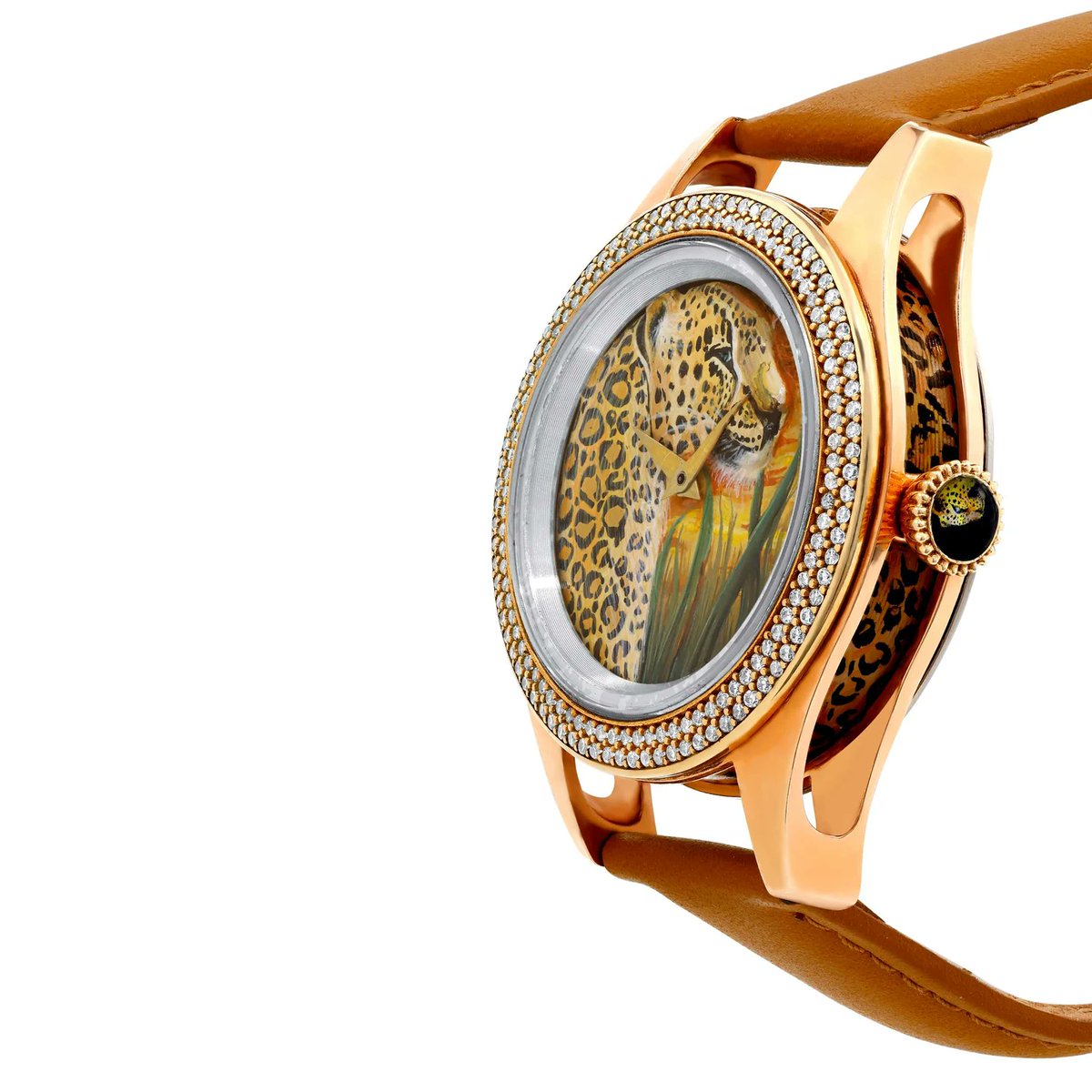 siriusdiamant's tweet image. Gemstone Micro Painted Jaguar Watch, Hand Painted Wild Cat Women Watch

Etsy Link : t.ly/m-Og1

#AnimalWatch #GemstoneWatch #HandPaintedWatch #WildCatWatch #LuxuryWatch #JaguarWatch #RoseGoldWatch #DiamondsWatch #PantherWatch #WomenWatch #AnalogWatch #LeatherWatch