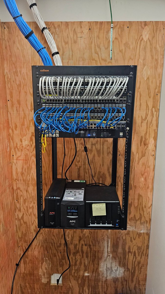 cholubaz's tweet image. All done with the cabling side work project! #LetsGoFlying