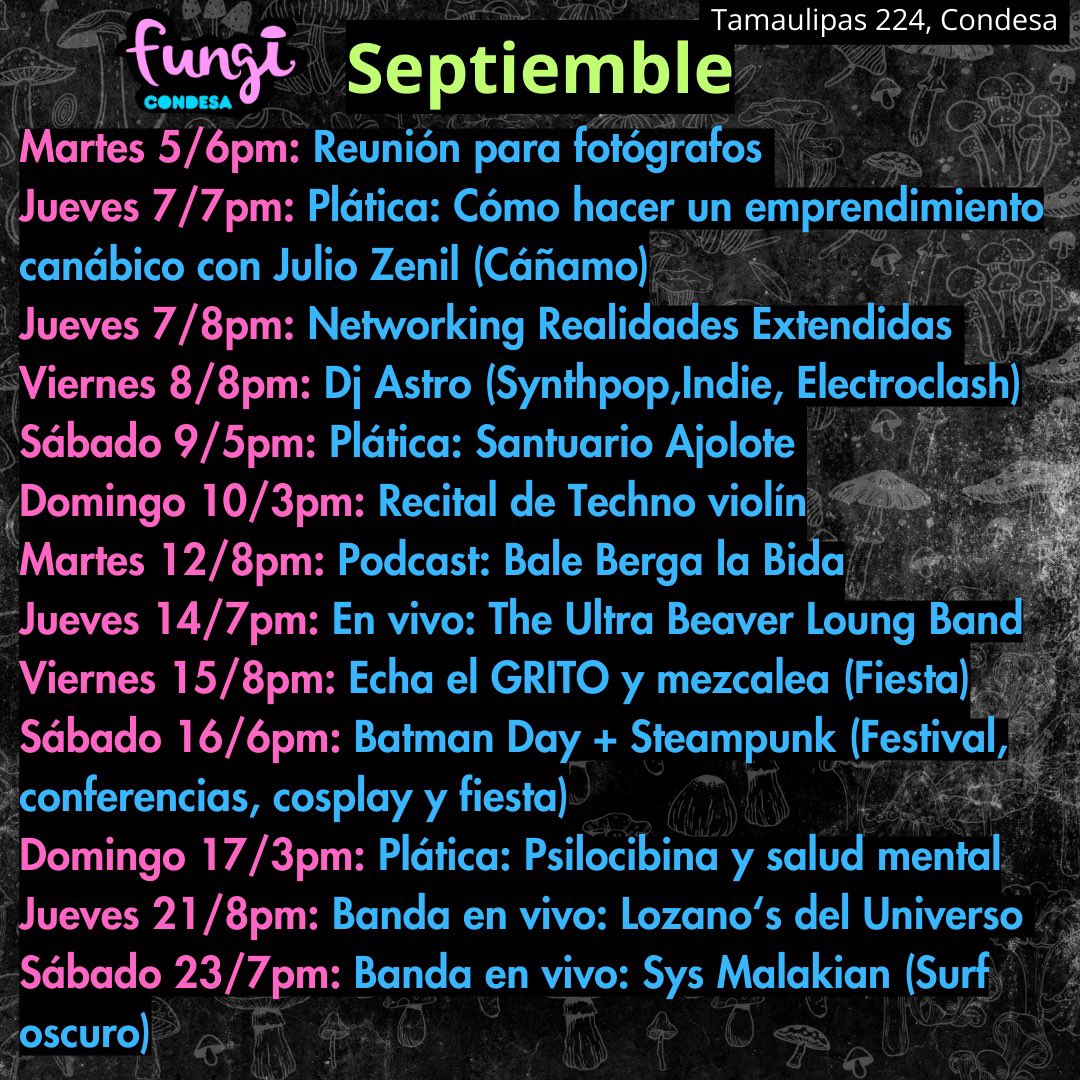 Septiemble en instagram.com/fungicondesa