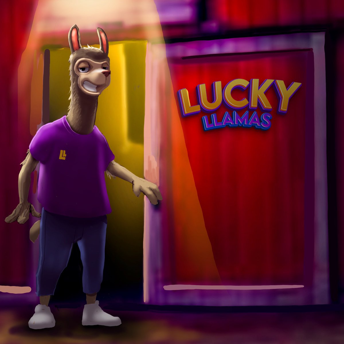 🇺🇸 HAPPY LABOR DAY TO THE USA LLAFAMILIA! 🇺🇸 CAESAR has been BUSY BUSY! 👀🍀 The barn doors are getting ready to open for business! 🚪📑 🎁🍀 Feeling Lucky? 🍀🎁 ✅ LIKE & REPOST ✅ Drop your fav. LLAMA below👇