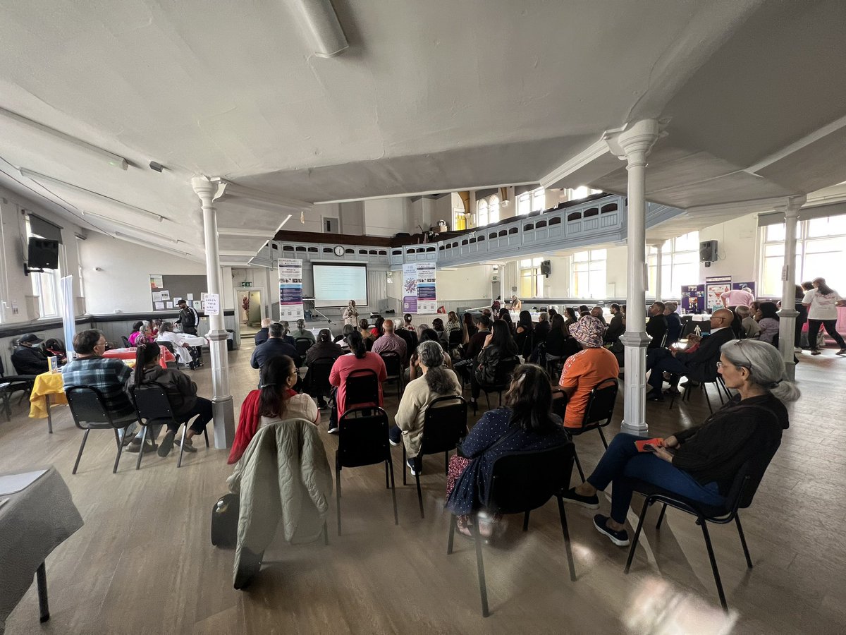 Amazing event by  <a href="/SAHealthAction/">SAHA UK</a> raising #CancerAwareness over 100 people attended thanks to our amazing #CancerConnectors for sharing their experiences &amp; our great speakers <a href="/missjyotishah/">Dr. Jyoti Shah MBE</a> &amp; Rasha  the event ended with live #BollywoodMusic by sur sangeet &amp; photos from Pareshbhai