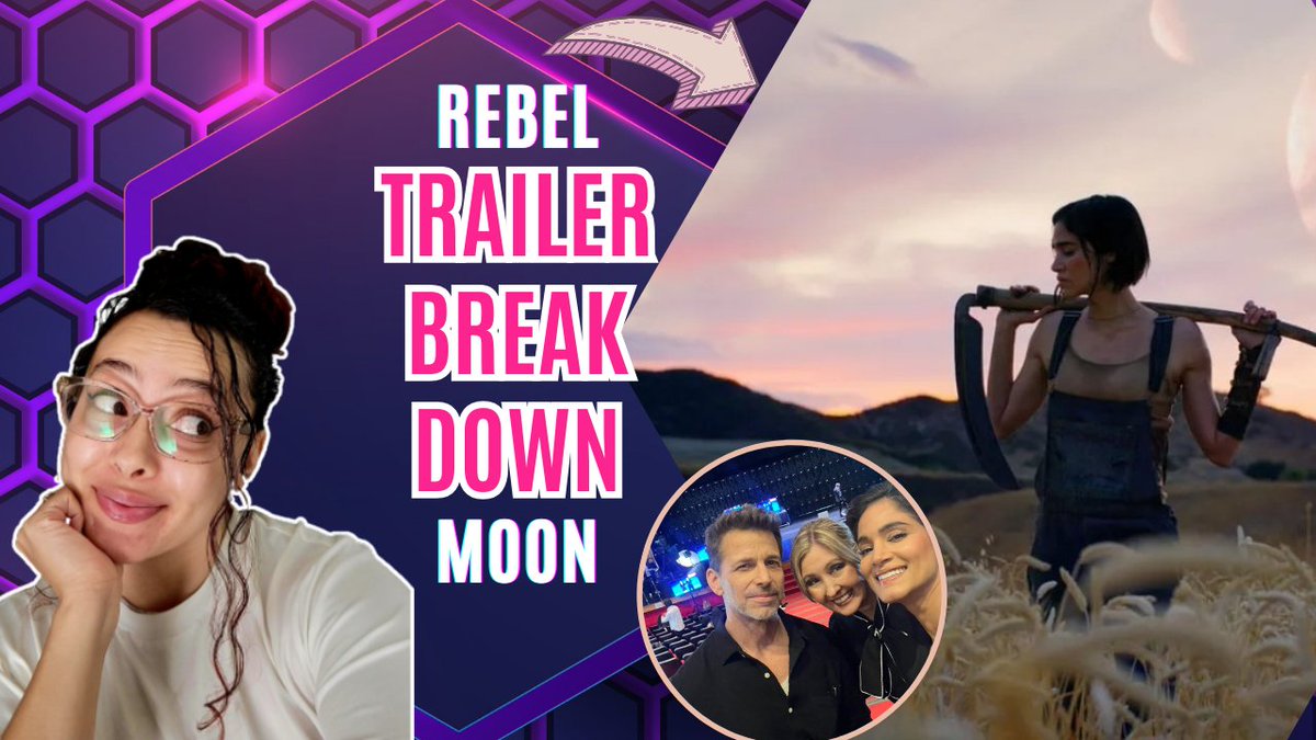 NEW VIDEO ALERT🌗👇🏽
#RebelMoon #Netflix #gamescom #gamescom2023
#movies #entertainment
#zacksnyder #youtube 

⚡️youtu.be/xdjwvp9zqDk