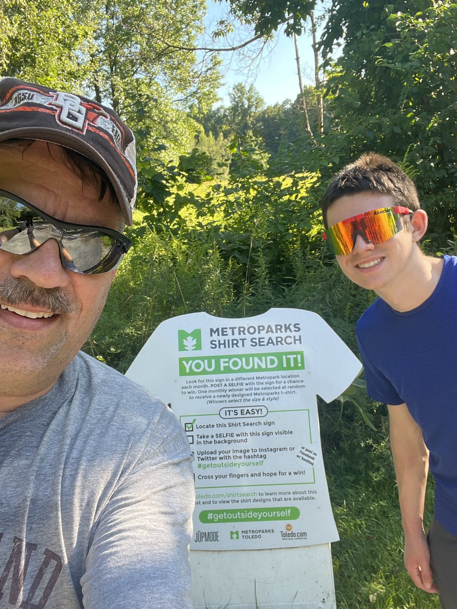 EdLomont1's tweet photo. Walking with my son at Swan Creek Metropark today- warm but not too bad in the shade! #getoutsideyourself https://t.co/5fKVoikGC9