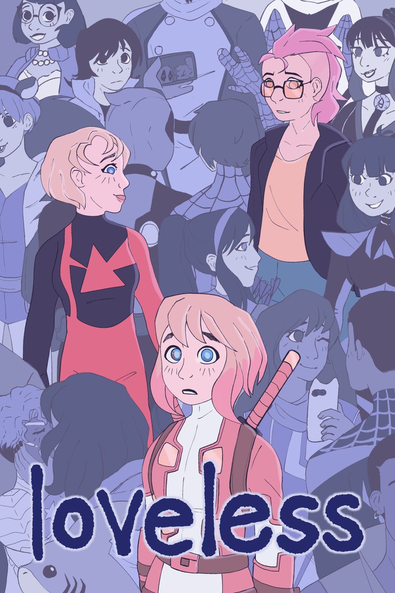 spiritualrisk's tweet image. loveless book cover #gwenpool #marvelcomics