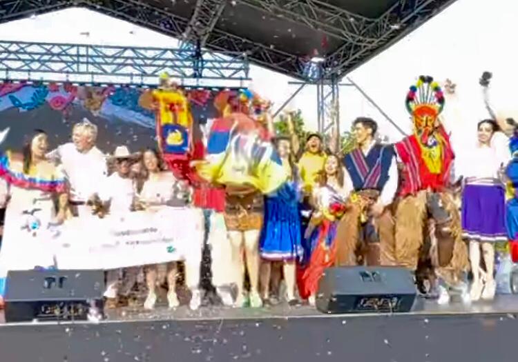 Los estudiantes de #Ecuador ganaron la #FiestaPanamericana2023 en @EAPZamorano!  Felicitaciones a los casi 300 ecuatorianos que se preparan para convertirse en los líderes del agro del país.