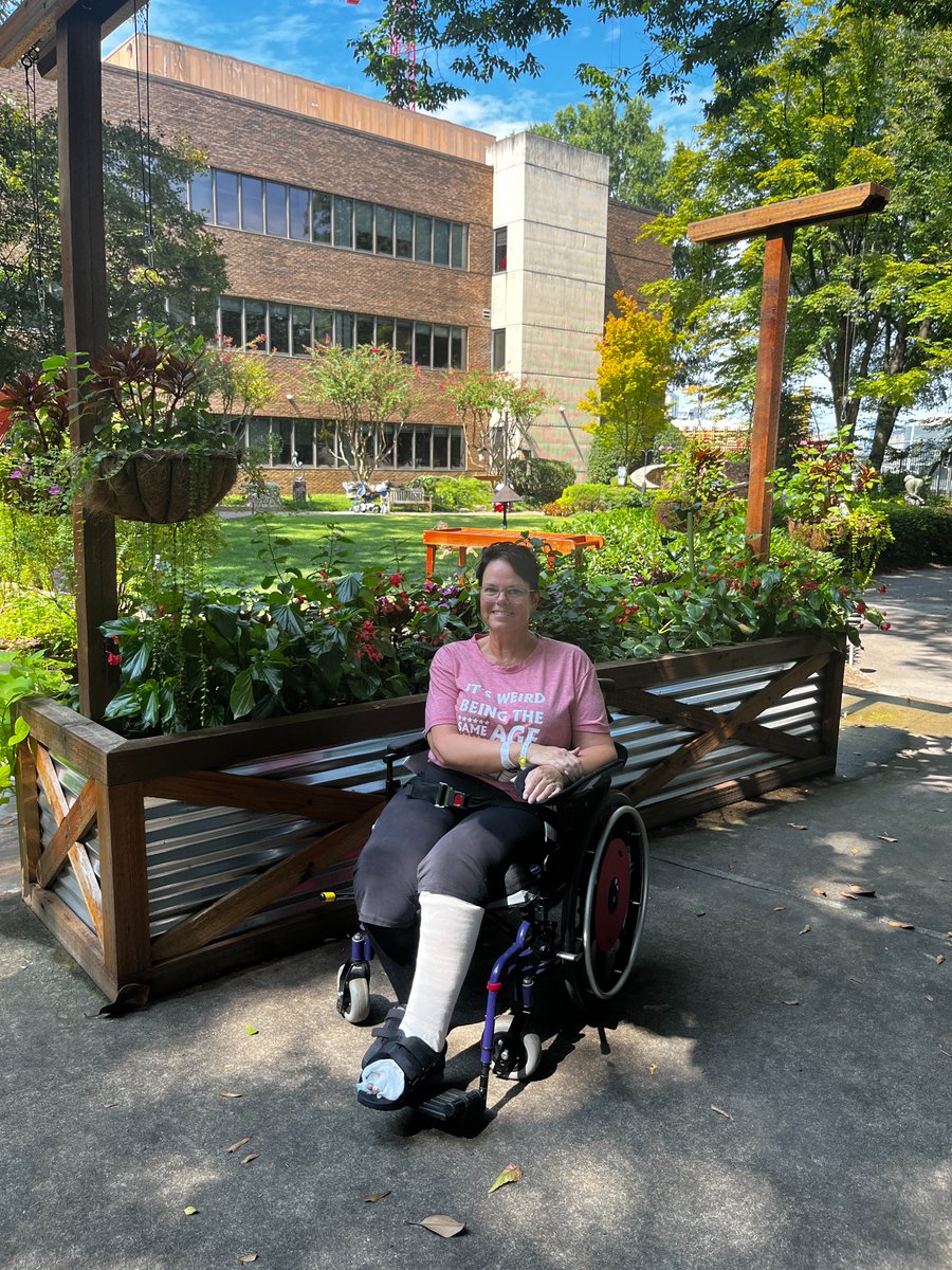 Quick update on Mom -

In the last couple of days she has shown some progress on her left side. Her positivity continues to show and is empowered by all of you, so thank you. We are eager for her to come home on Sept 22.