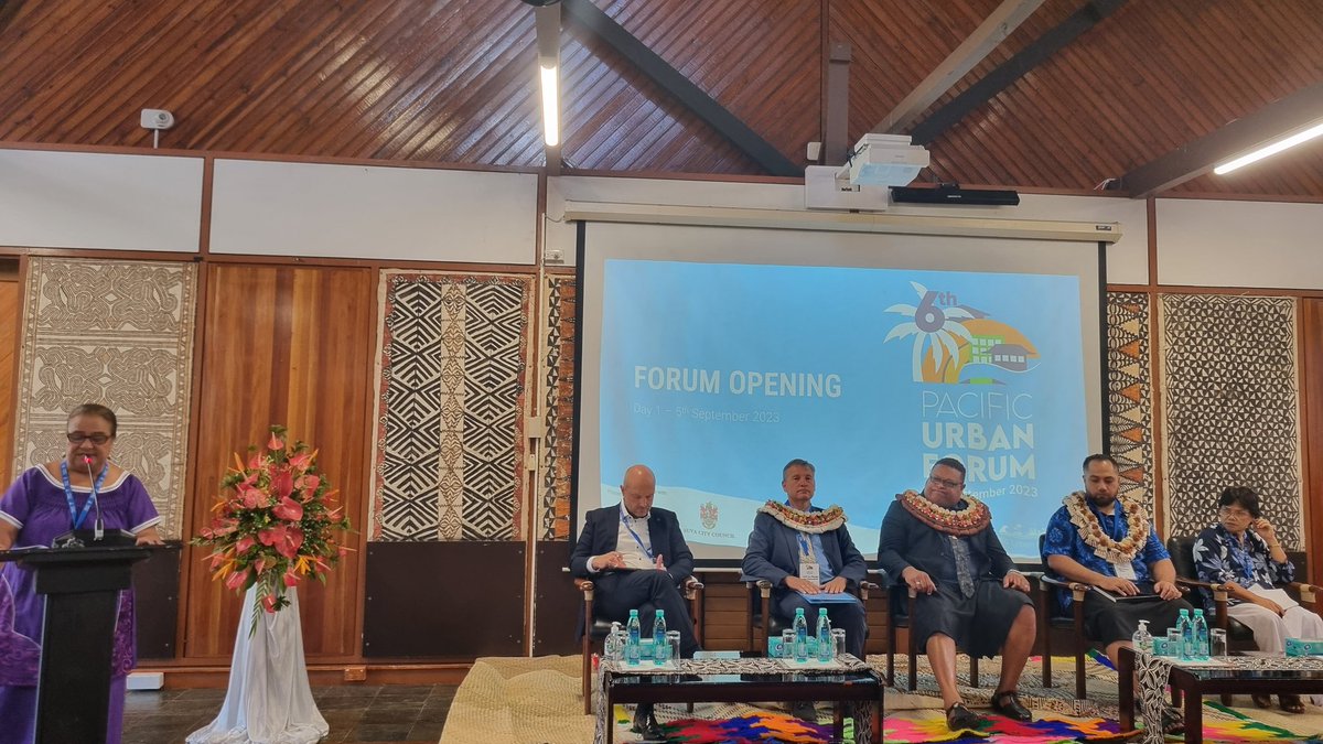 Privileged to be taking part in the 6th Pacific Urban Forum #PUF6 representing #CLGF Secretary General <a href="/CLGFSG_LSLACK/">Lucy Slack</a>. Looking forward to supporting the Pacific Urban Agenda &amp; the way forward for sustainable urbanisation in the Pacific #NUA #SDG11 #Agenda2030 #localgov <a href="/CLGF_News/">CLGF</a>