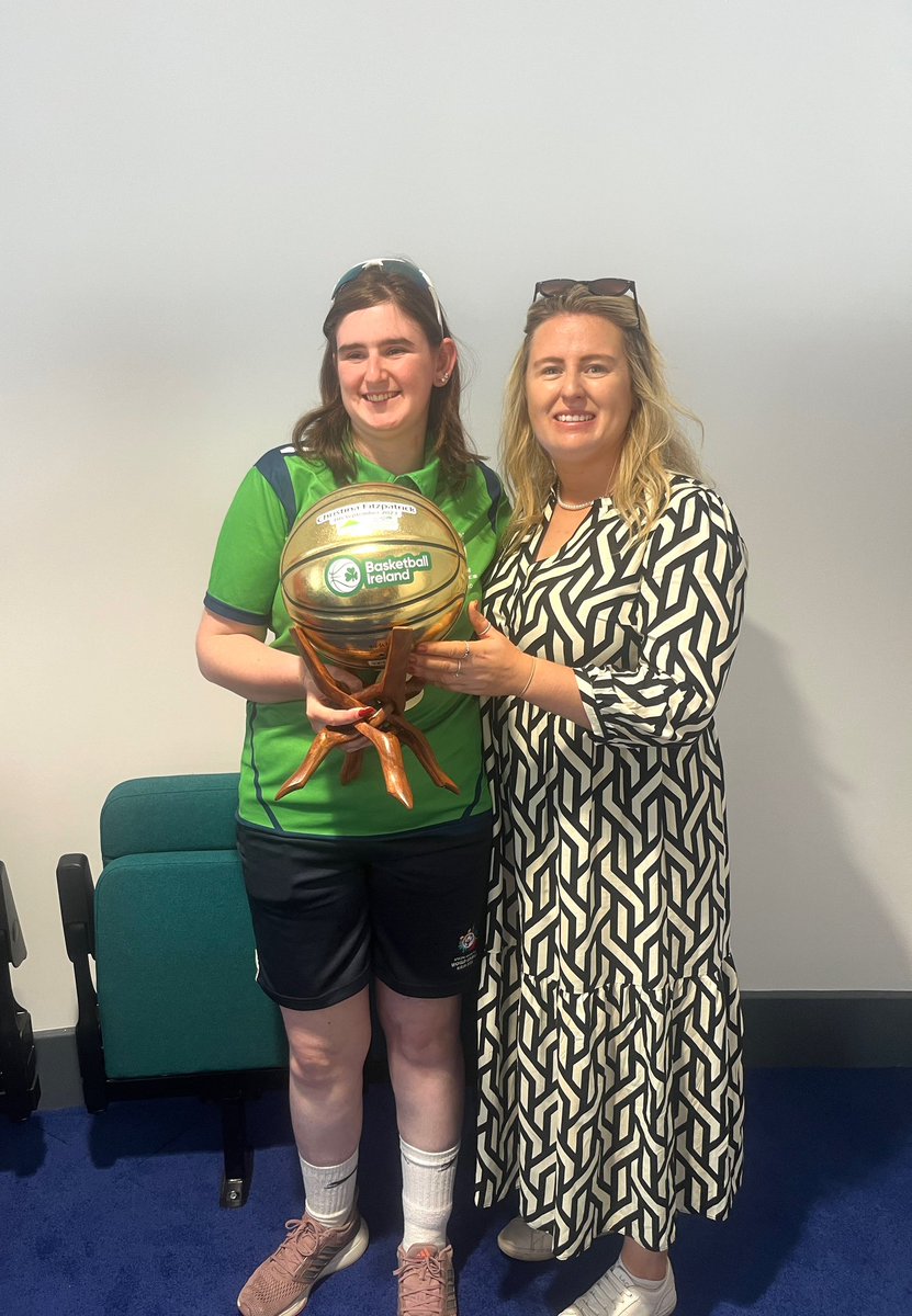 Great evening held by Cathaoirleach @AoifeFg of @wicklowcoco, CE @emerogorman and @active_wicklow celebrating the brilliant achievement of basketballer Christina Fitzpatrick in the Special Olympics World Games in Berlin! Thank you for having us! @SOIreland @SOEastern