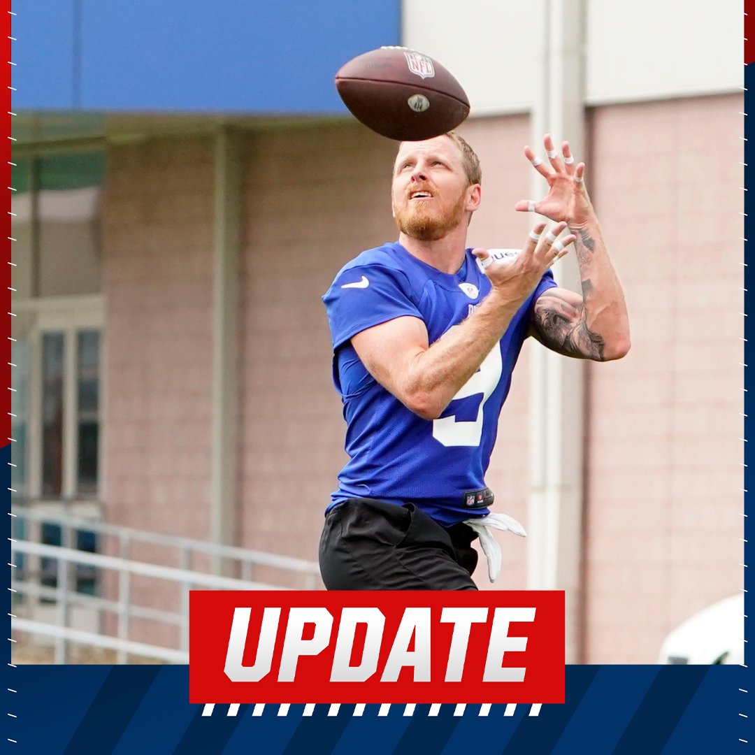 MySportsUpdate's tweet image. The #Giants have placed WR Cole Beasley on IR, meaning he's out at least four games to start the season. 

They signed WR Cam Sims to replace him on the practice squad.