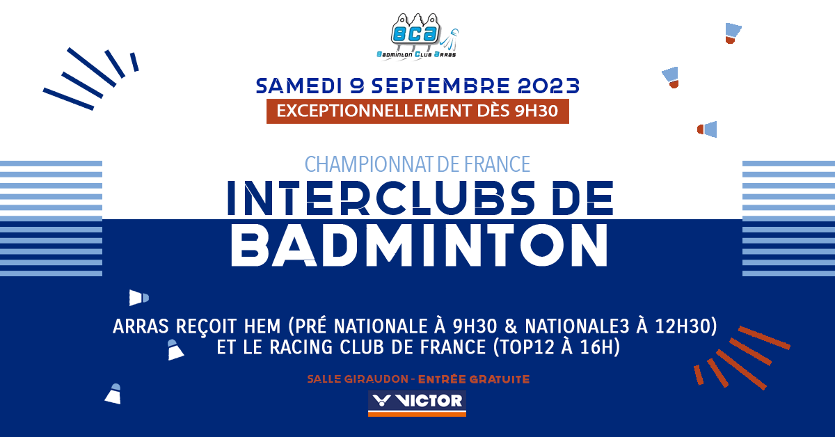 Badminton Club Arras tweet media