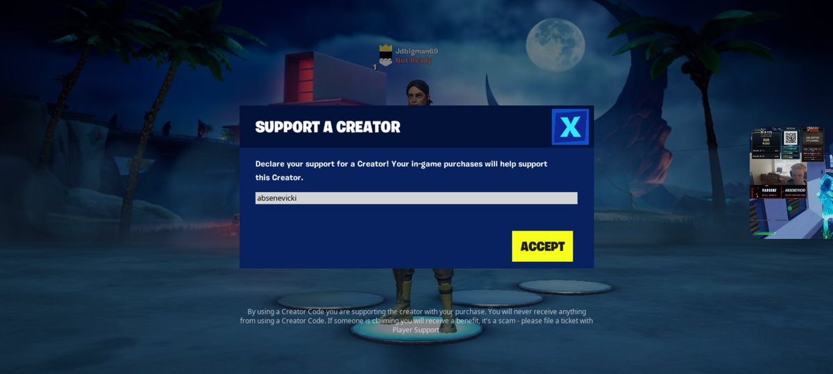 junaidiqbal272's tweet photo. Got the new tiktok emote with code AbseneVicki  W #AbseneVicki @vAbsenz https://t.co/p78uWGM68X