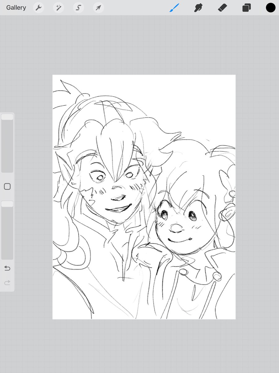 Poyopaints's tweet photo. Well I've never used procreate and drawing in the car is not as easy as I thought, but sketches for you 🫵 https://t.co/o0mhJxepqX