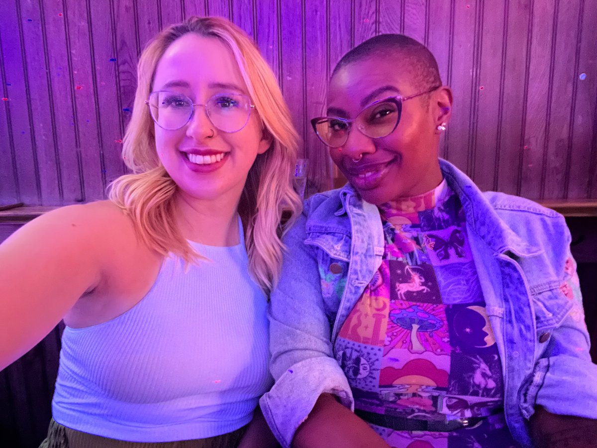 I’ve got to see this beauty 3 times in the last 5 months and I feel very lucky. One of my favorite people on the planet & my fellow chaos demon. @Jimanekia