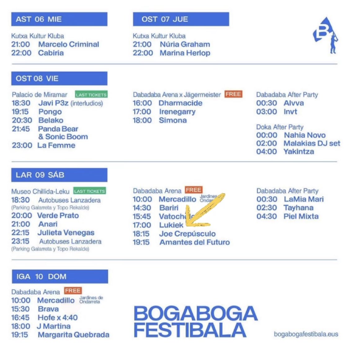 Boga Boga Festibala #Donostia