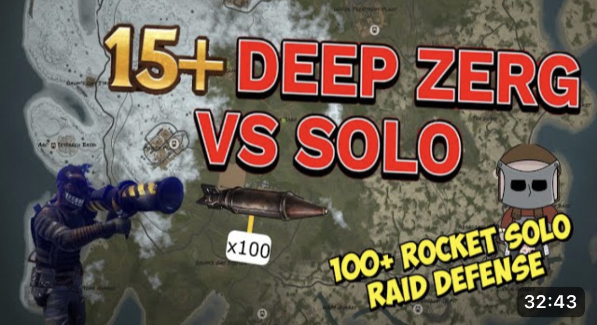 jaysonfrayley's tweet image. CHECK OUT MY FIRST RUST MOVIE 🍿 

100+ ROCKET SOLO RAID DEFENSE - Rust (Movie) youtu.be/T_50tUmieQU?si… 

#Rust #Rustpvp #Rustraid