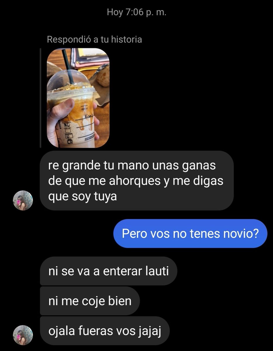 Si te llamas Lauti, tu novia se llama Juli y tiene esa foto de perfil, dejame decirte que tengo malas noticias