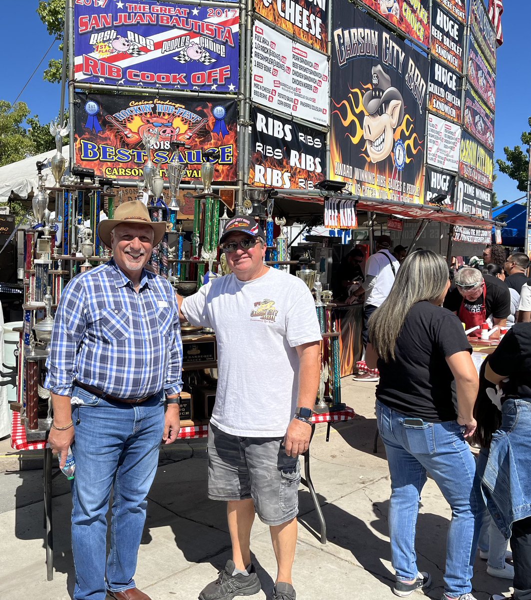 StavrosAnthony's tweet photo. Every year, hundreds of thousands travel to the Best in the West @SparksNugget #RibCookOff. Happy to attend as chair of @NVTourism and help @TravelNevada promote this internationally recognized event. https://t.co/iXUaJEKXW2