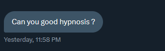 kitsunami's tweet photo. Can you good hypnosis ? https://t.co/80IOsS3F46