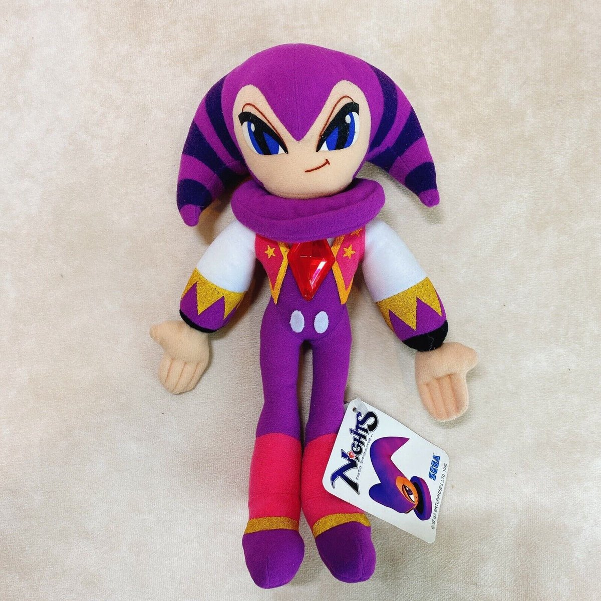 Today's Video Game Plush of the Day is: NiGHTS from the 1997