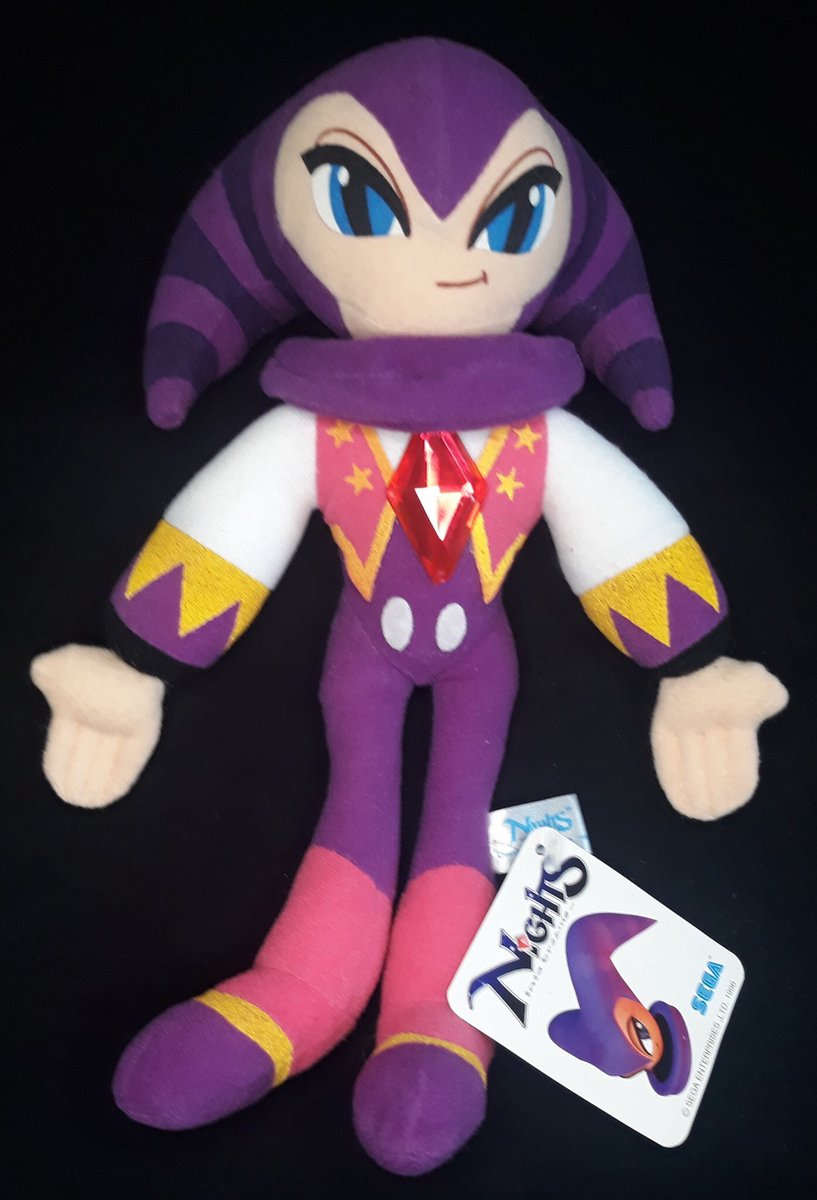 Today's Video Game Plush of the Day is: NiGHTS from the 1997