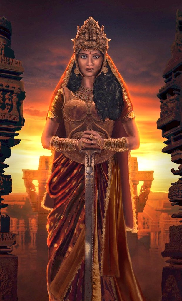 12 Greatest and Powerful Female Warriors in the History of Bharat 1. Rani Rudramadevi