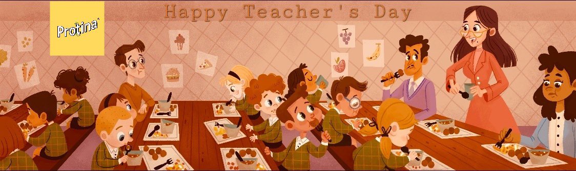 SuranaEssential's tweet photo. Teachers affects eternity, no one can tell where their influence stops. We are because of who You are .
#HappyTeachersDay!!! #EatHealthy #StayHealthy # Protina https://t.co/RTZjrGAMeg