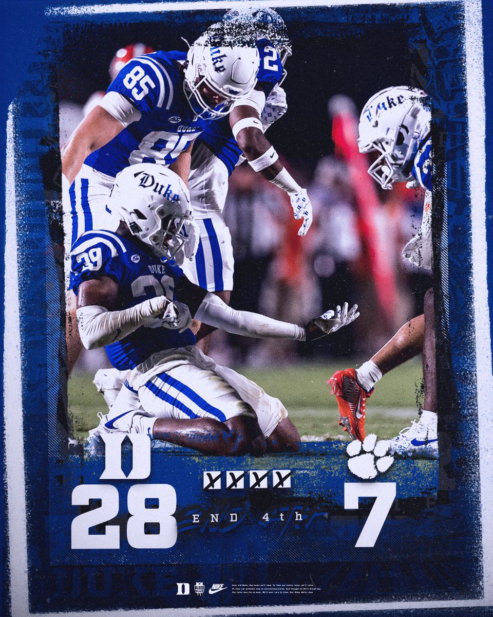 DukeFOOTBALL's tweet image. GAME!!!!!