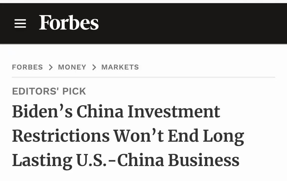 DevelopingChina's tweet photo. When it comes to trade and investment, China and US have too much in common to part ways over temporary geopolitical tensions---The Forbes https://t.co/nrxJBuVTyo
