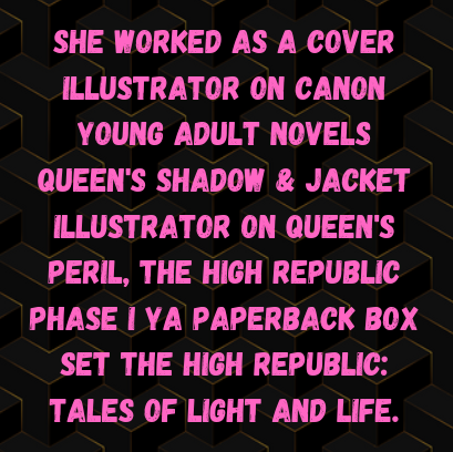 MrSamuelAllen's tweet photo. Happy Birthday to @taracphillips, she worked as a cover illustrator on canon young adult novels #QueensShadow &amp; jacket illustrator on #QueensPeril among other #StarWars books. Follow her also on Instagram https://t.co/Rhrj5YKbJT. May she have a good one. https://t.co/XGMuGFC9Vc