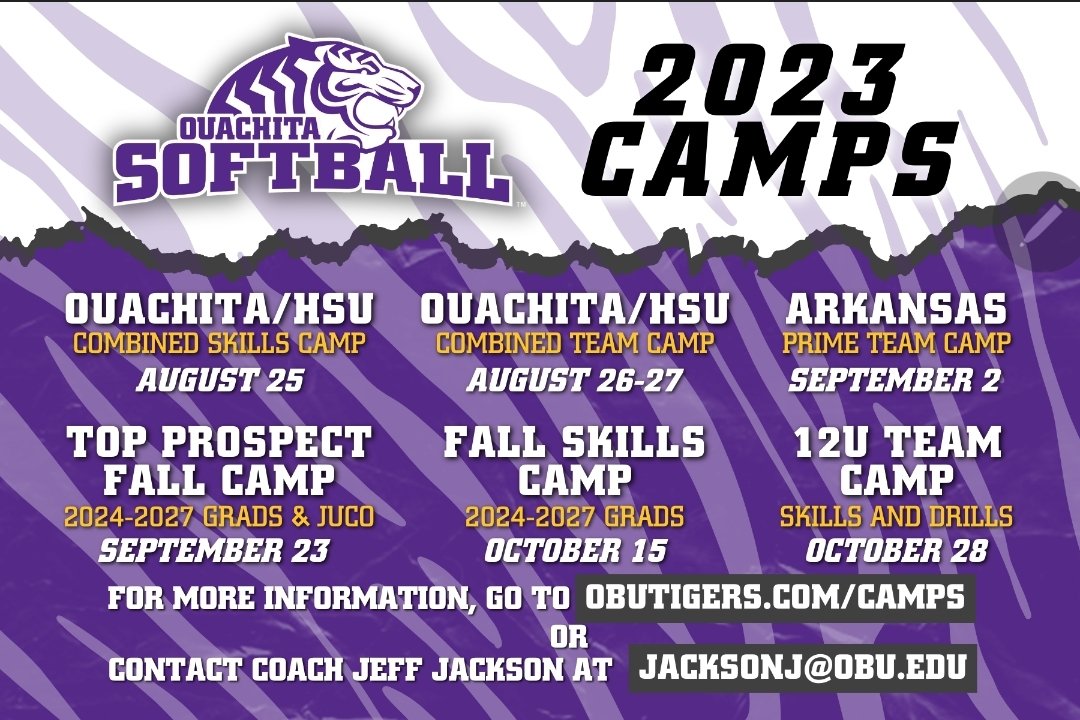Fall Prospect and Skills Camp Registration is still open! Don't miss out, reserve your spot today &amp; #BringYourRoar 🐅

obutigers.com/sports/2022/7/…