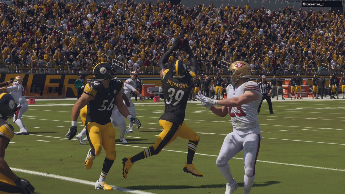 FMLSteelers's tweet photo. #TheStandard 🔥  Defense was box only giving up 1 td in 52 snaps. Offense handled business as well accumulating just 58 fewer yards with 20 fewer plays! Not to mention the 40 points. 

“They (Niners) didn’t react well to getting punched in the mouf” - Mitch Tomlin
@FMLReport https://t.co/17NlaVAgrb