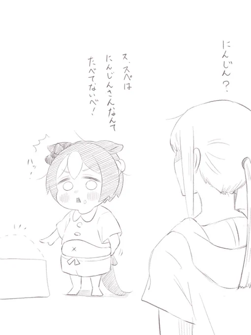 嘘をつくのが苦手なスペちゃん🥕

#ウマ娘 
#スペちゃん 