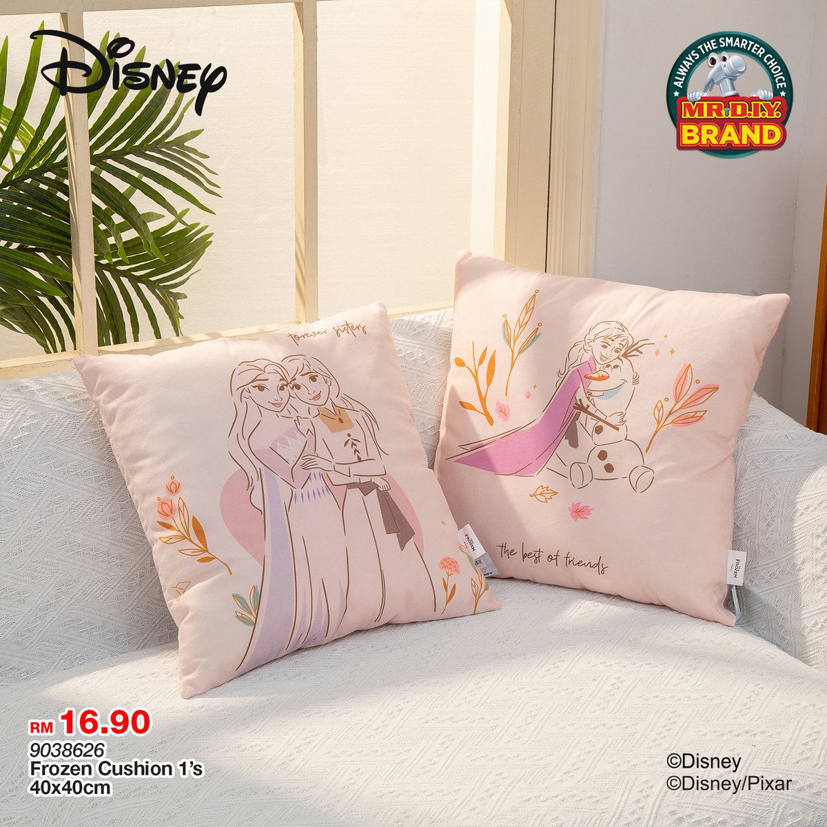 mrdiyMY's tweet photo. Dive into dreams with Disney: Comfort in every cushion and pillow ☁️
9038625 - 8637 Disney Cushion & Pillow - RM14.50 onwards
#MRDIY #MRDIYBrand #AlwaysLowPrices #AlwaysTheSmarterChoice #MRDIYxDisney #Collaboration #AlwaysMagical #Disney #Cushion #Pillow https://t.co/fGFXwbO9iD