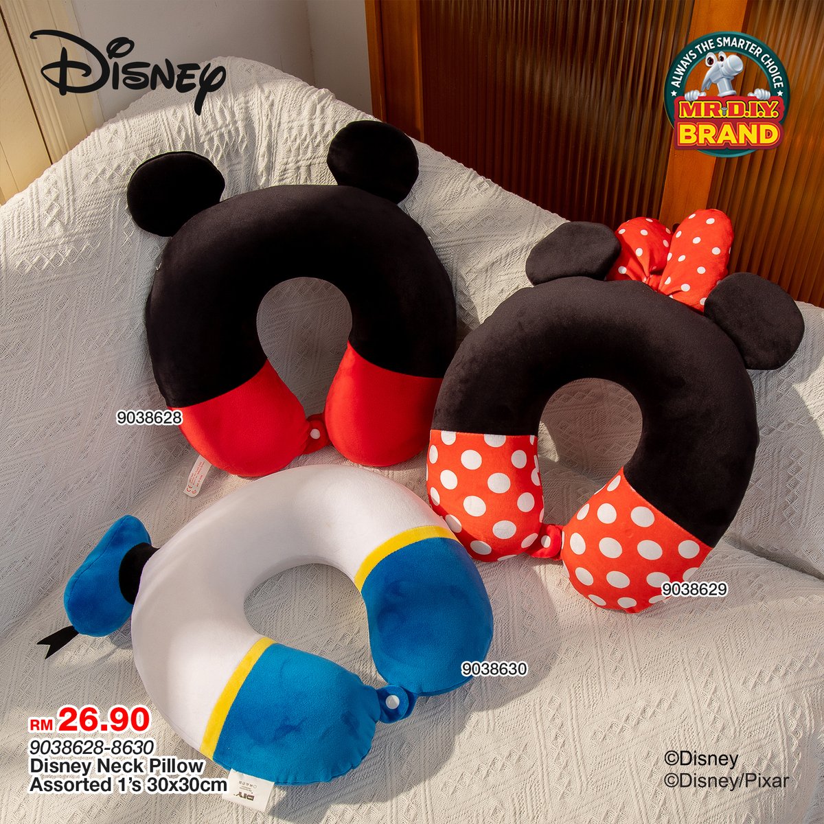 mrdiyMY's tweet photo. Dive into dreams with Disney: Comfort in every cushion and pillow ☁️
9038625 - 8637 Disney Cushion & Pillow - RM14.50 onwards
#MRDIY #MRDIYBrand #AlwaysLowPrices #AlwaysTheSmarterChoice #MRDIYxDisney #Collaboration #AlwaysMagical #Disney #Cushion #Pillow https://t.co/fGFXwbO9iD