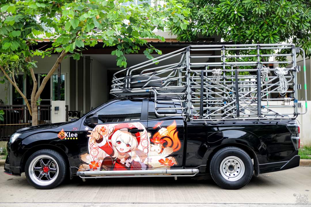 AVCitashaclubTH's tweet photo. Itasha in Thai Light Truck style
Truck Model : Isuzu D-Max
Decals : Klee and Nahida from Genshin Impact
#itashaclubthailand #isuzu #dmax #GenshinImpact #klee #Nahida https://t.co/k1TyGGuc3w