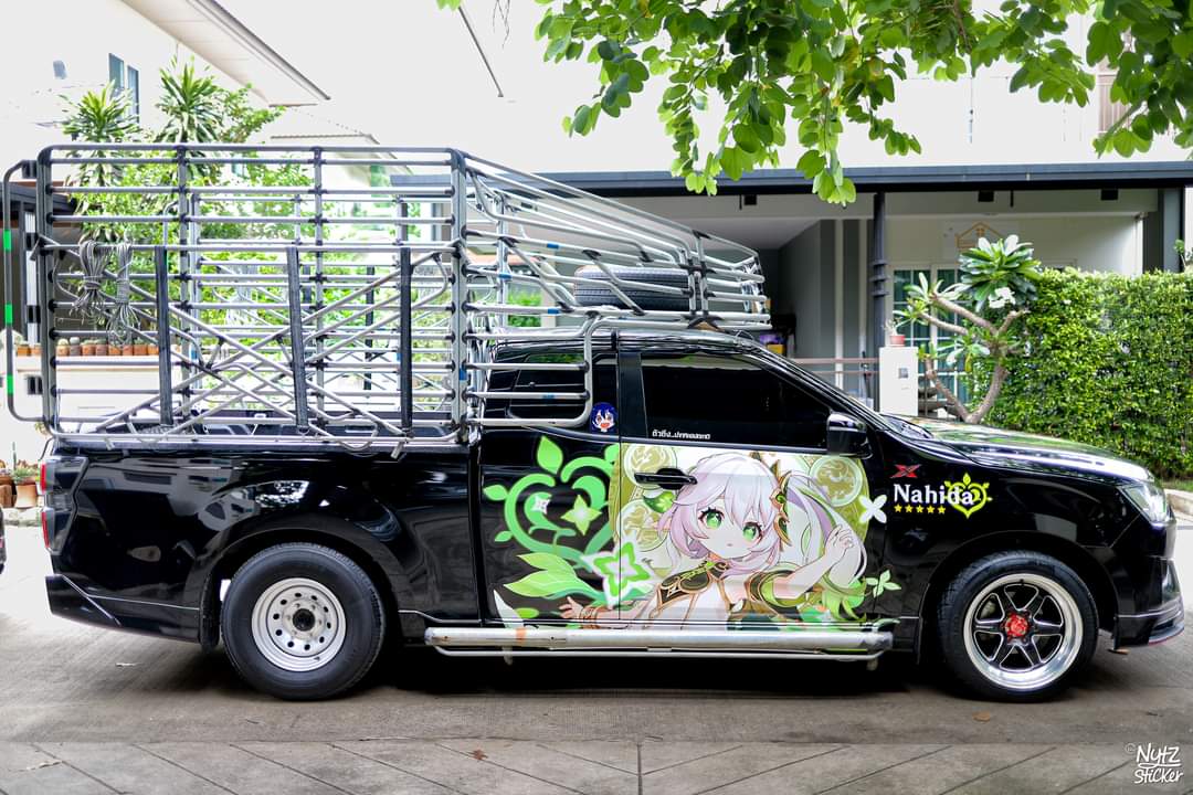 AVCitashaclubTH's tweet photo. Itasha in Thai Light Truck style
Truck Model : Isuzu D-Max
Decals : Klee and Nahida from Genshin Impact
#itashaclubthailand #isuzu #dmax #GenshinImpact #klee #Nahida https://t.co/k1TyGGuc3w