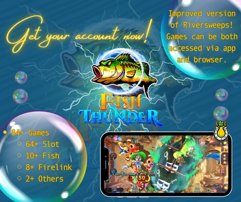 Lucky_Charmers_'s tweet image. Wherever your comfort may lead you, 𝐅𝐢𝐬𝐡 𝐓𝐡𝐮𝐧𝐝𝐞𝐫 is on the roll! 💪👌

Non-stop fun experience on your app or browser! With lots of cool games perfect for your entertainment needs! Create an account now! 🤩🙌✨

#fishthunder #createFTnow #newgame #ICG #luckycharmers☘️