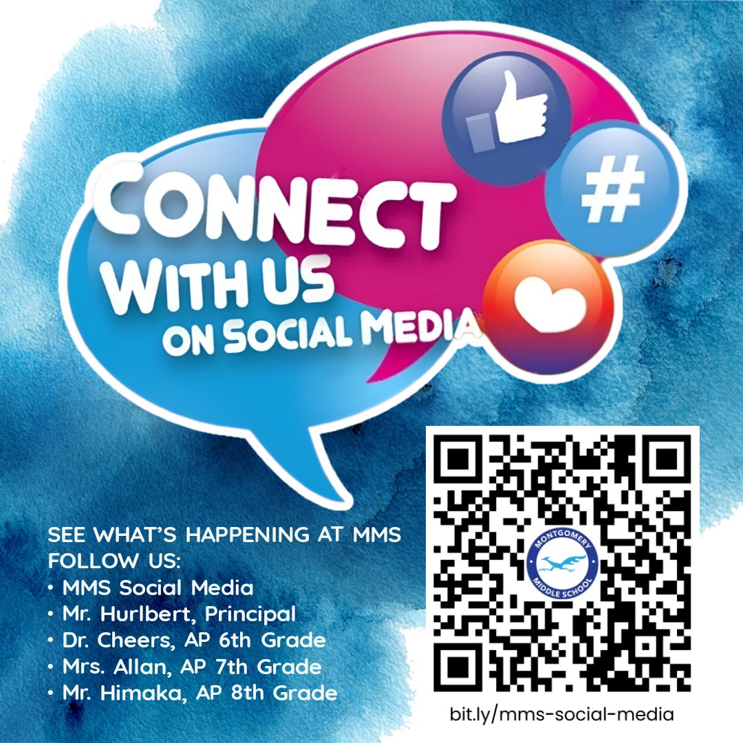 Montgomery MS (@montgomerycvusd) on Twitter photo π±π¨βπ©βπ§βπ¦ Stay connected with our school community! Follow our social media accounts to get the latest updates on school events, important announcements, and helpful resources. From the school's official accounts to the principal's and APs' pages, we're here to keep you in the loop. π±π¨βπ©βπ§βπ¦ Stay connected with our school community! Follow our social media accounts to get the latest updates on school events, important announcements, and helpful resources. From the school's official accounts to the principal's and APs' pages, we're here to keep you in the loop.
