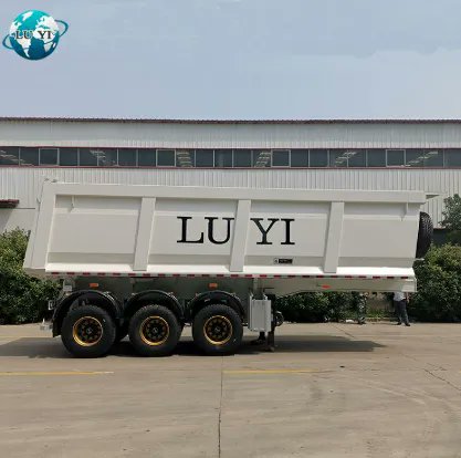 luyitrailer's tweet image. LUYI DUMP SEMI TRAILER adopt advanced design concept. To make sure the servise life of the semi trailers, all the apare parts we adopt are World Famous brand. 
#DumpTrailer #WorkTrailer #DCTrailers #Trailer #Flatbed #HeavyDuty #Construction #Trucker #Transport  #UtilityTrailer