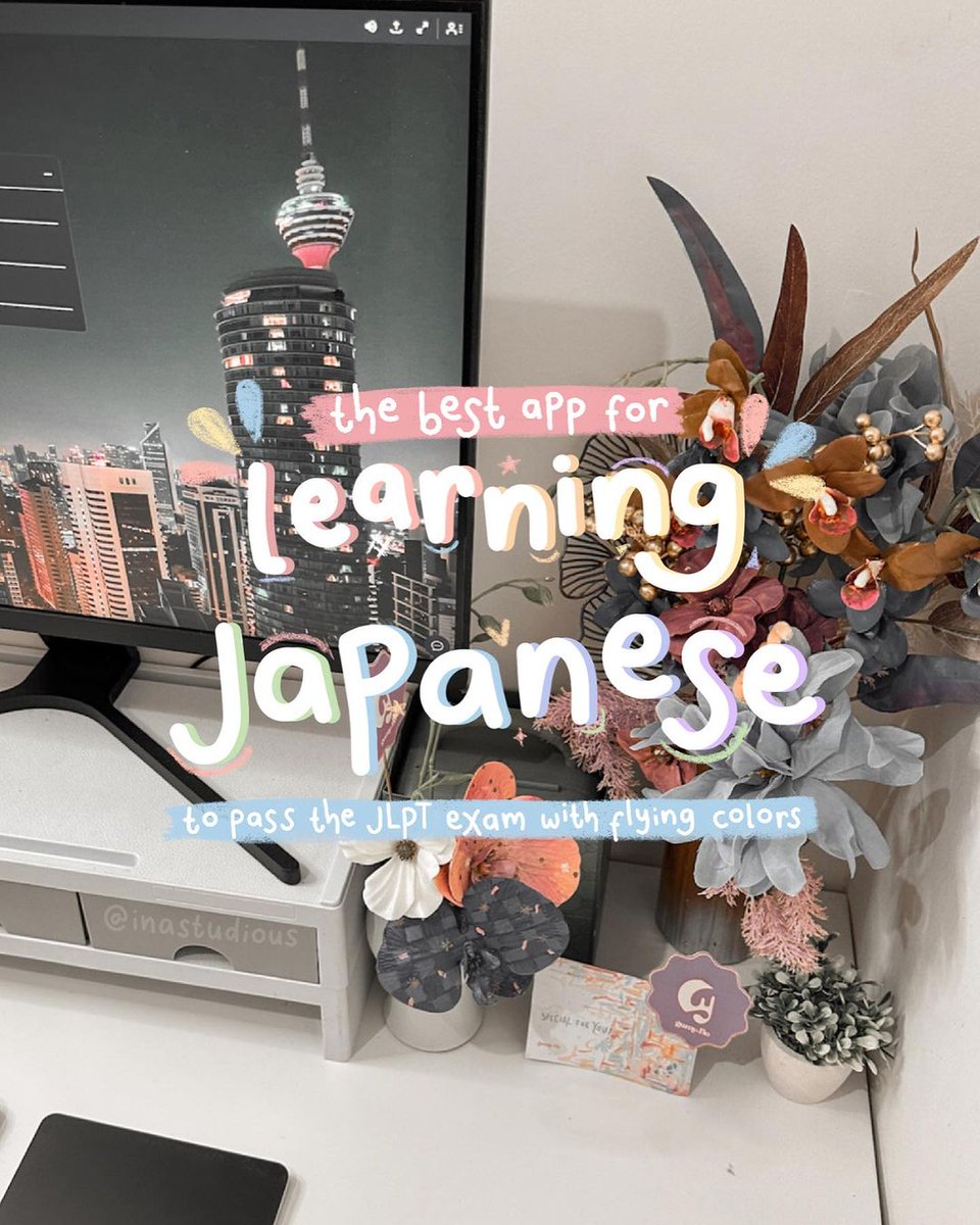 inastudious's tweet image. ୨୧・✿・ the best app for learning Japanese・❥ ・✿

especially for those who are prepping for JLPT!

—★ a thread by @inastudious 

#studytwt #studyacc #studyapp #ambisverse #ambistwt #langtwt #japanese