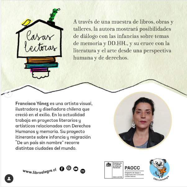 franilustradora's tweet photo. Con la convicción de que una cultura de los derechos humanos es tarea de todos y se inicia en la infancia, dictaré un taller online este sábado para adultos que desean abordar el tema. Información en este link.  
https://t.co/Jj0p0Rq1ZO https://t.co/GRt15HX4c2