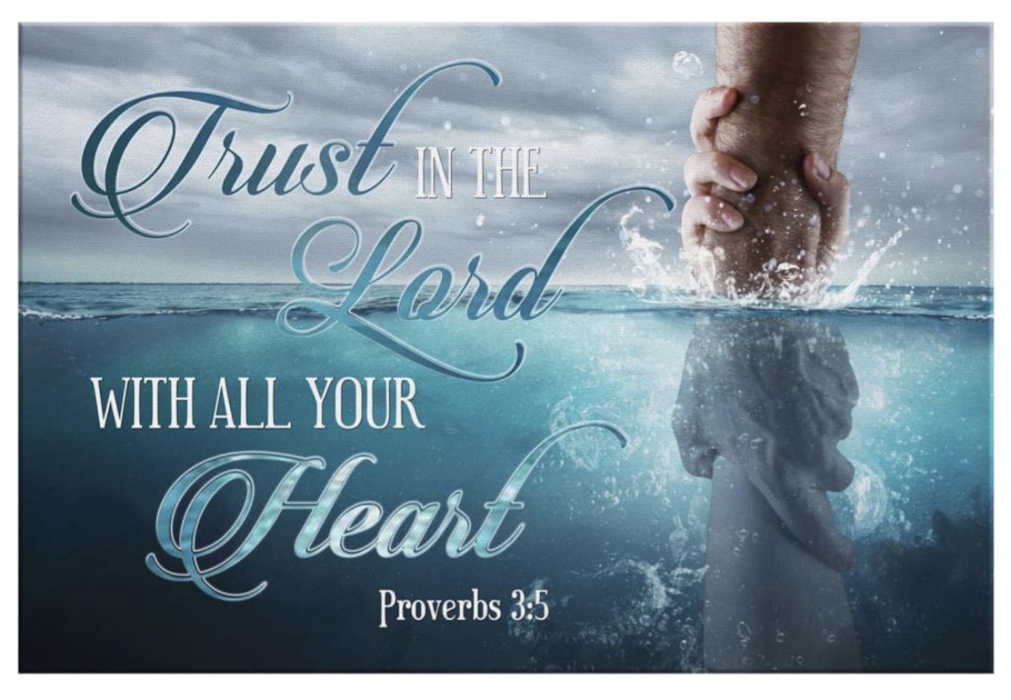 What a wonderful day to give God praise! We spend too much time and energy worrying about what is going to happen tomorrow. Why not exchange our worries for Faith. How do you do that? The answer is found in Proverbs 3:5 says, “Trust in the Lord with all your heart…”