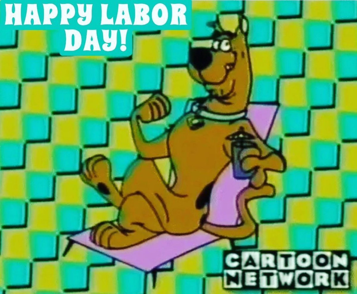 Happy Labor Day 🇺🇸 

#ScoobyDoo #LaborDay #ThreeDayWeekend