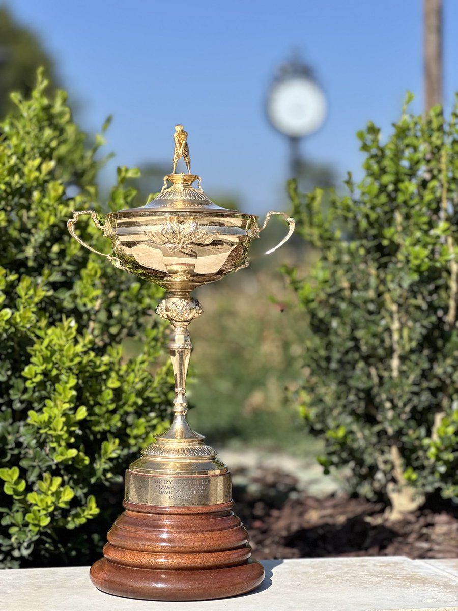 After spending some time in Coeur d’Alene, the Ryder Cup is home ⁦<a href="/RedlandsClub/">RedlandsCountryClub</a>⁩ ready to root for ⁦<a href="/RyderCupUSA/">Ryder Cup USA</a>⁩! ⁦<a href="/PGA/">PGA of America</a>⁩, ⁦<a href="/DSJR1/">Dave Stockton Jr</a>⁩ ⁦<a href="/JustinThomas34/">Justin Thomas</a>⁩ ⁦<a href="/RickieFowler/">Rickie Fowler</a>⁩ ⁦<a href="/collin_morikawa/">Collin Morikawa</a>⁩ ⁦<a href="/zach_t_johnson/">Zach Johnson</a>⁩