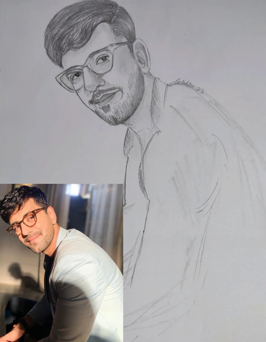 ChowdhuriBaul's tweet photo. Happy Birthday KV
Special Sketch
12 days to go @karanvirsharma9 Birthday
#birthdaycountdown
#karanVirSharma
#ShauryaSabharwal
#KingOfRomace
#kingofexpressions
#kingofhearts
#oneinmillion
#expresiveeyes
#pencildrawing
Original pic from @karanvirsharma 's IG post https://t.co/V2PJc8qOOu